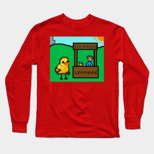 pixel themed Long Sleeve T-Shirt